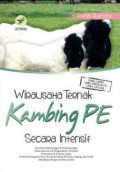 Wirausaha ternak kambing PE secara intensif