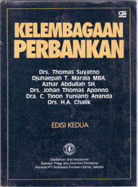 Kelembagaan perbankan