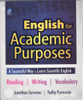 English for academic purposes a successful way to learn scientific english: reading, writing, vocabulary