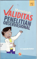 Menelaah validitas penelitian observasional