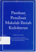 Panduan penulisan makalah ilmiah kedokteran