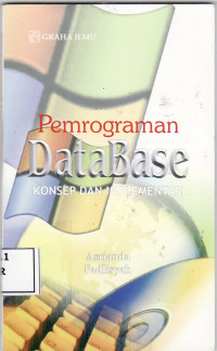 Pemrograman database: konsep dan implementasi