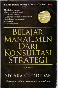 Belajar manajemen dari konsultasi strategi