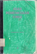 Asas pemeriksaan kimia