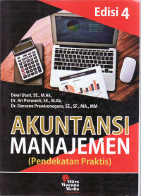 Akuntansi manajemen pendekatan praktis