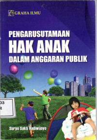 Pengarusutamaan hak anak dalam anggaran publik