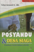 Posyandu (pos pelayanan terpadu) dan desa siaga
