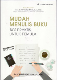Mudah menulis buku: tips praktis untuk pemula