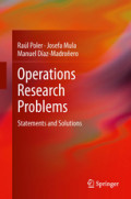 Operations Research ProblemsStatements and Solutions /