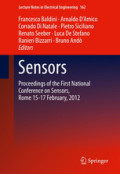 SensorsProceedings of the First National Conference on Sensors, Rome 15-17 February, 2012 /
