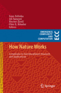 How Nature WorksComplexity in Interdisciplinary Research and Applications /