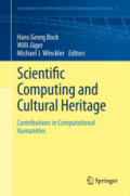 Scientific Computing and Cultural HeritageContributions in Computational Humanities /