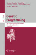Genetic Programming15th European Conference, EuroGP 2012, Málaga, Spain, April 11-13, 2012. Proceedings /