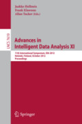 Advances in Intelligent Data Analysis XI11th International Symposium, IDA 2012, Helsinki, Finland, October 25-27, 2012. Proceedings /