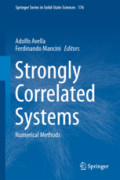 Strongly Correlated SystemsNumerical Methods /
