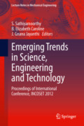 Emerging Trends in Science, Engineering and TechnologyProceedings of International Conference, INCOSET 2012 /