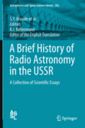 A Brief History of Radio Astronomy in the USSRA Collection of Scientific Essays /