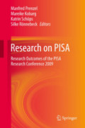 Research on PISAResearch Outcomes of the PISA Research Conference 2009 /