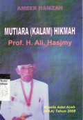 Kalam hikmah  Prof. H. Ali Hasjmy
