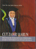 Cut Zahri Harun profesor perempuan pertama dari Universitas Syiah Kuala