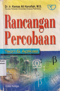 Rancangan percobaan: teori dan aplikasi