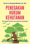 Penegakan hukum kehutanan: perspektif teoritis, normatif dan sosiologi
