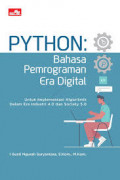 Python: bahasa pemrograman era digital
