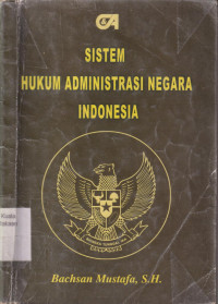 Sistem hukum administrasi Negara Indonesia