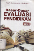 Dasar-dasar evaluasi pendidikan