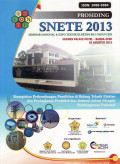 Prosiding SNETE 2013: seminar nasional dan expo teknik elektro 2013