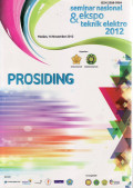 Prosiding SNETE 2012: seminar nasional dan ekspo Teknik Elektro 2012