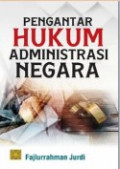 Pengantar hukum administrasi Negara