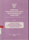 Kumpulan peraturan perpajakan seri pemeriksaan tahun 2000