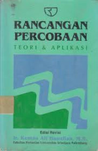 Rancangan percobaan: teori dan aplikasi