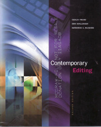 Contemporary editing
