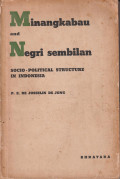 Minangkabau and Negri Sembilan; socio-political structure in Indonesia