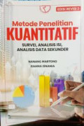 Metode penelitian kuantitatif: survei, analisis isi, analisis data sekunder