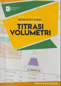 Aplikasi microsoft excel pada program titrasi volumetri