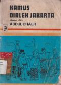 Kamus dialek Melayu Jakarta-bahasa Indonesia