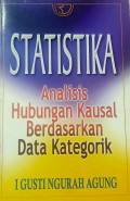 Statistika analisis hubungan kausal berdasarkan data kategorik