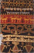 Anthology of Asean literatures: oral literature of Indonesia